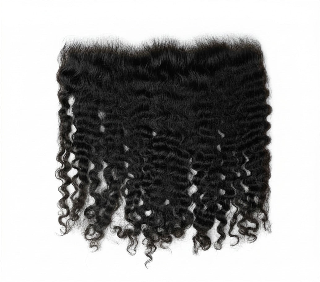 CURLY HD LACE FRONTAL