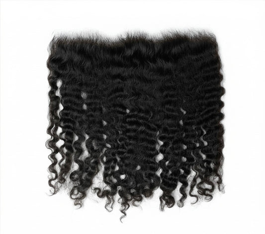CURLY HD LACE FRONTAL